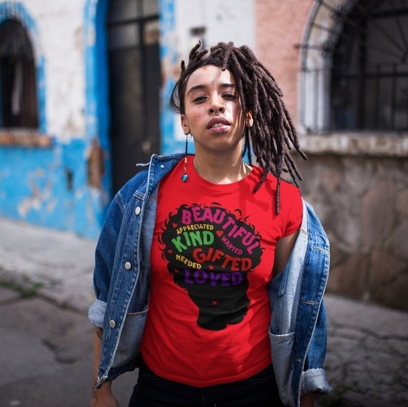 Beautiful, Kind and Gifted Tee‎ - Picture 1 of 2